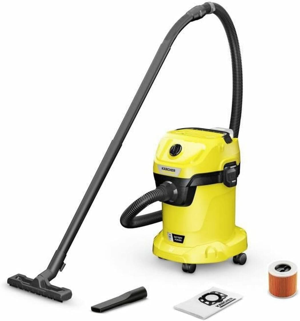 Kärcher Kärcher WD 3-18 1.628-550.0 Nass-/Trockensauger 225W 17L ohne Akku Avis - Sélectionner l'image 1