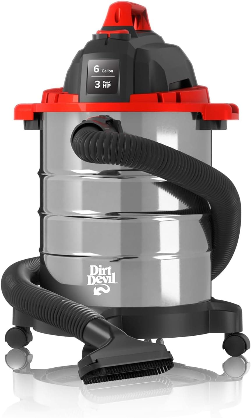 Dirt Devil Dirt Devil 6-Gallon Corded Wet/Dry Vacuum Avis - Sélectionner l'image 1