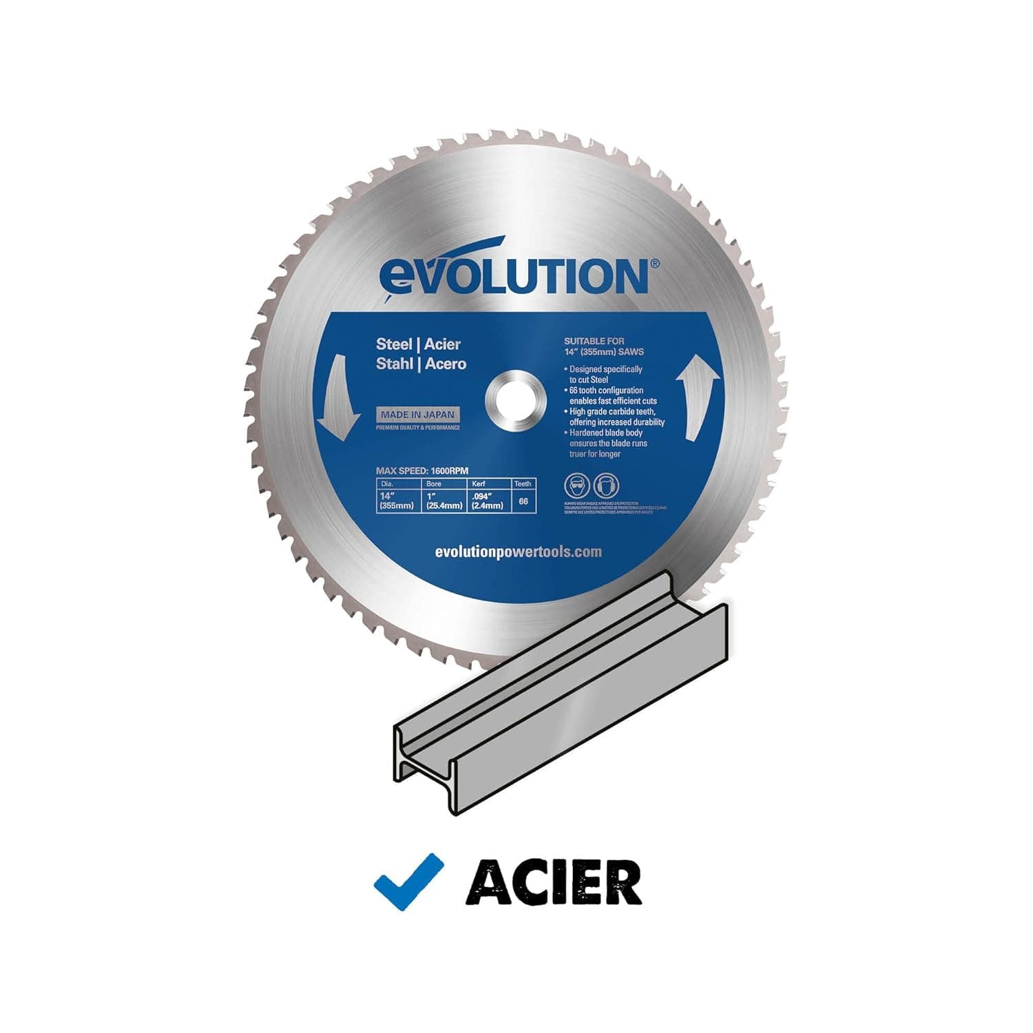 Evolution Power Tools 66TBLADE Reseña - Seleccionar imagen 2
