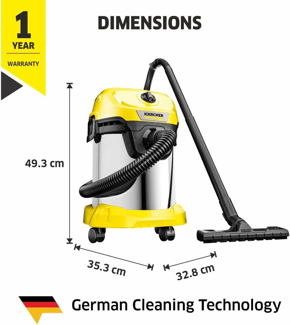 Kärcher Water & Dust Vacuum Cleaners Avis - Sélectionner l'image 2