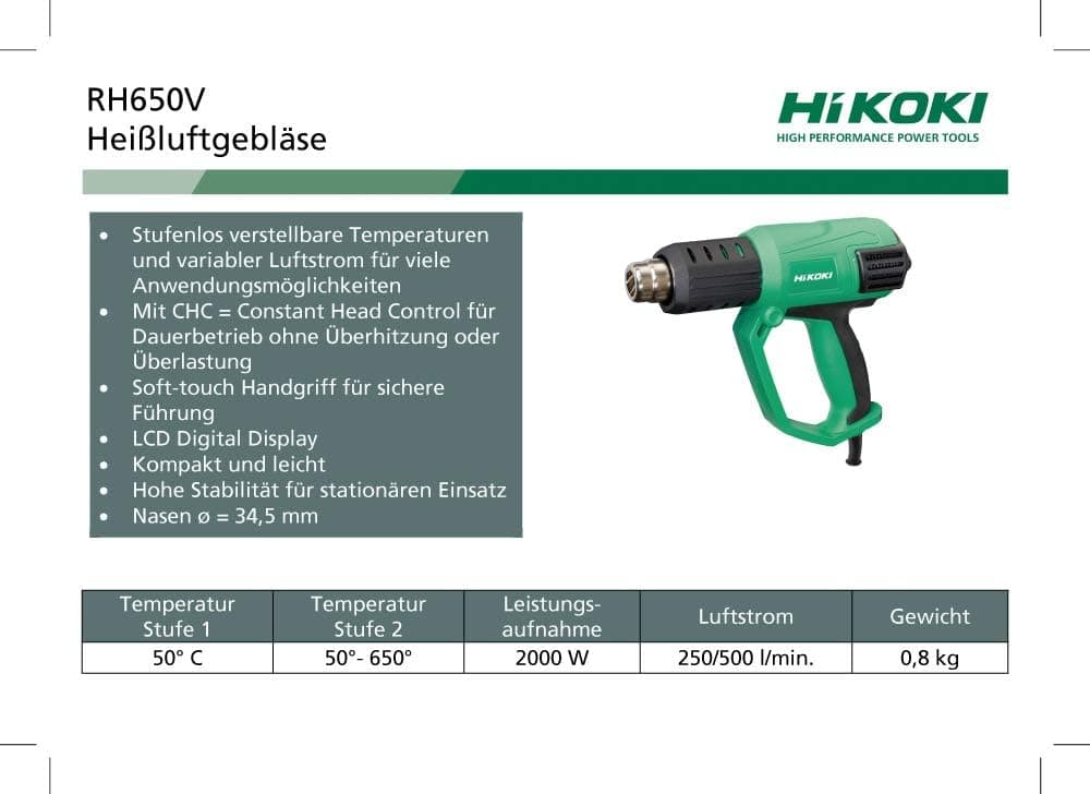 HIKOKI RH650VLAZ Avis - Sélectionner l'image 3