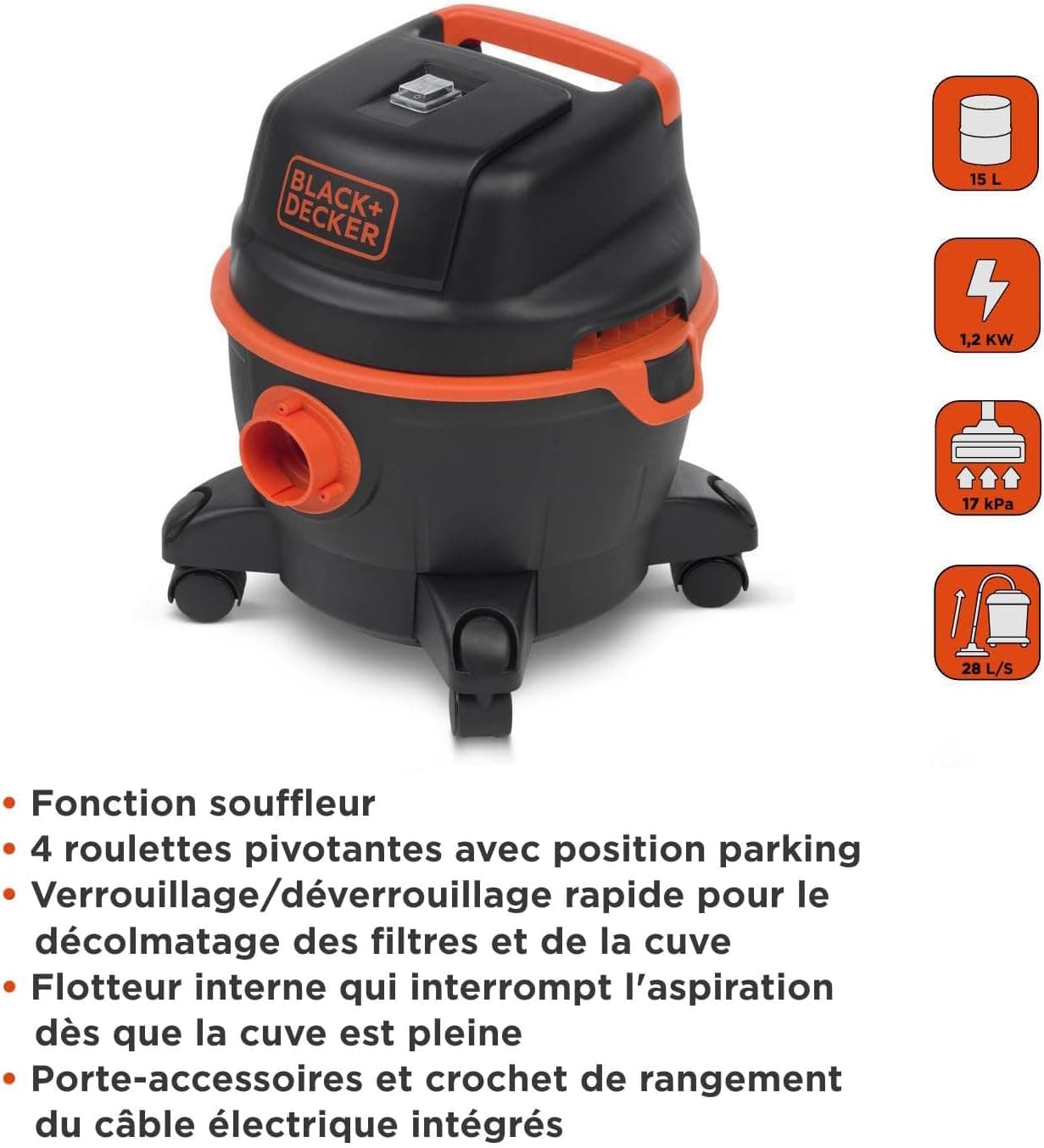 BLACK+DECKER BXVC15PE Testbericht - Bild auswählen 2