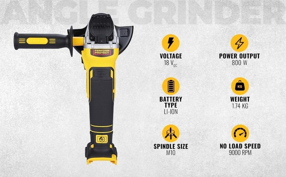 DEWALT DCG405N-XJ Review - Select image 2