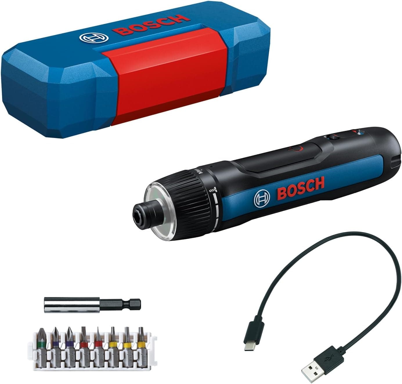 Bosch Professional Bosch Professional Bosch GO 3 cordless screwdriver (with 8 bits, bit holder, USB-C cable, mini case) reseña - imagen del producto