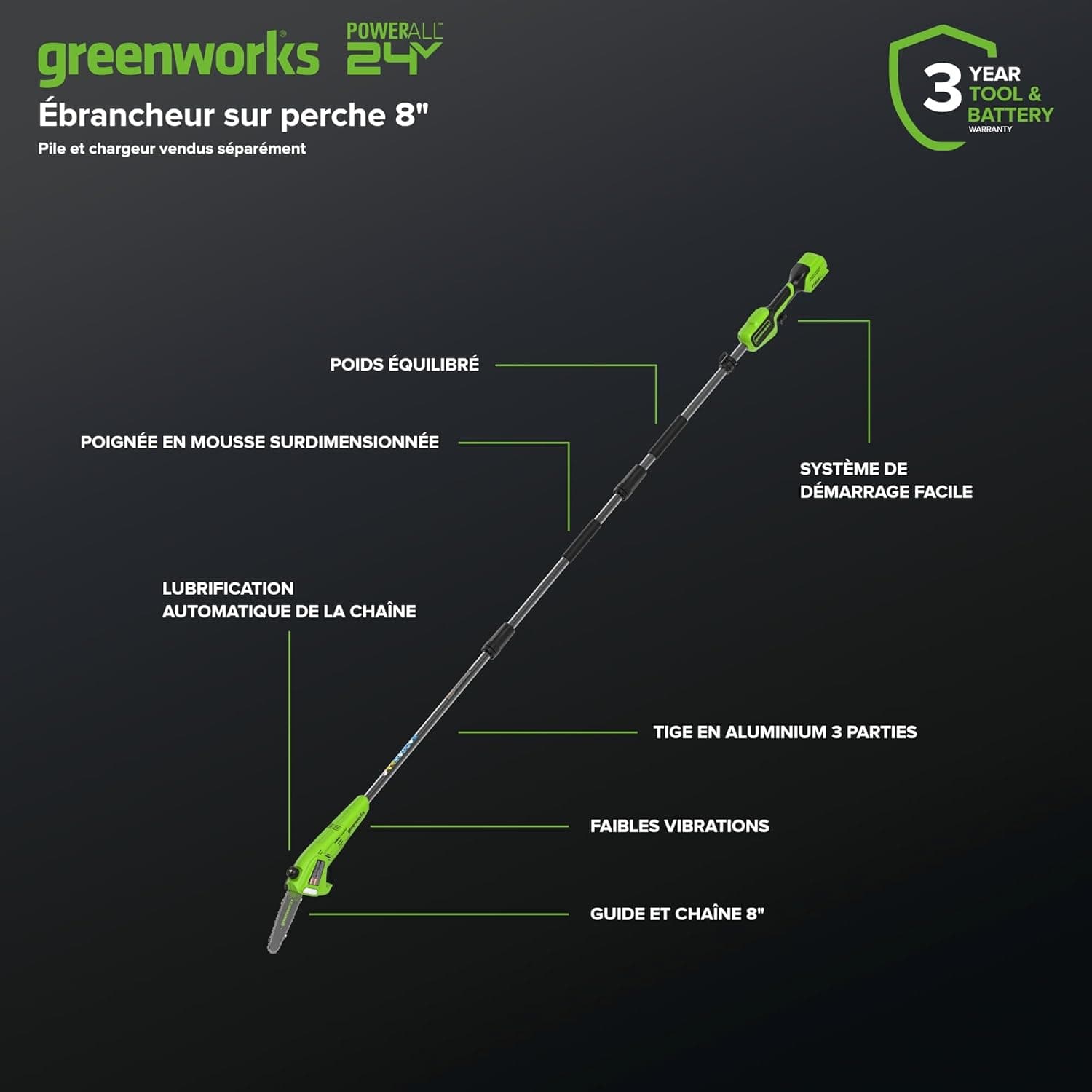 Greenworks PS24B00-01 Testbericht - Bild auswählen 2