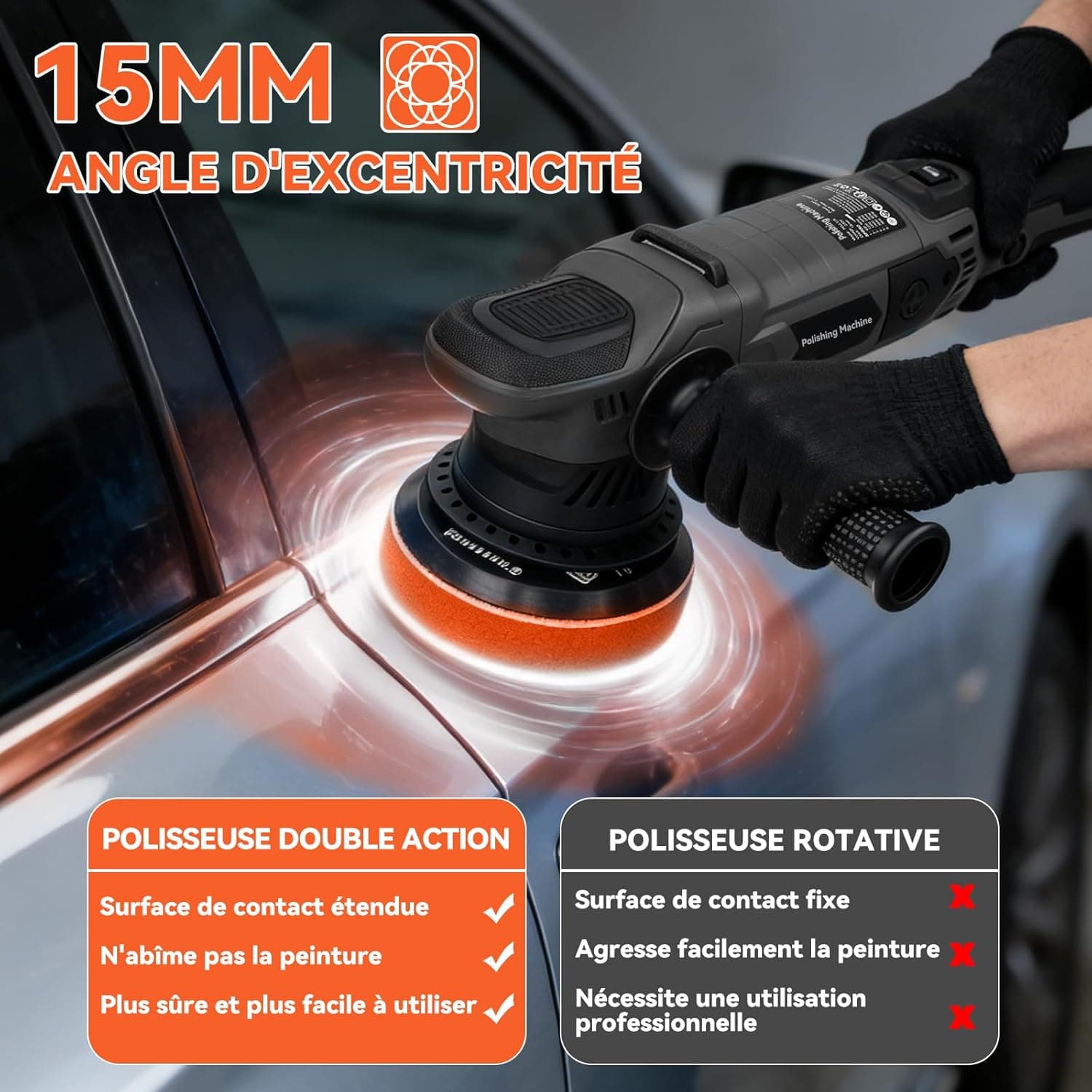 Uadme Car Polisher Avis - Sélectionner l'image 3