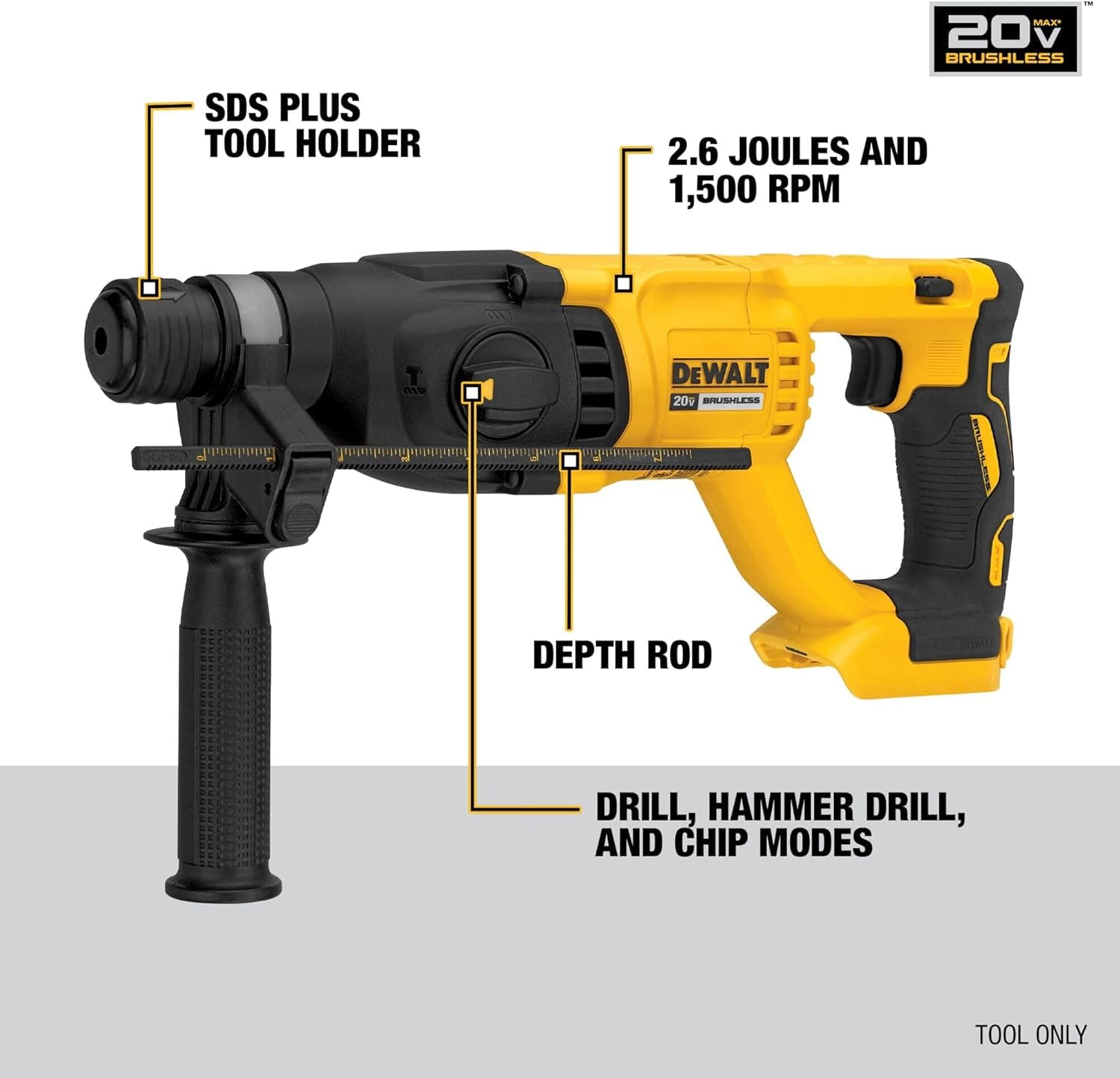 DEWALT DCH133B Reseña - Seleccionar imagen 3