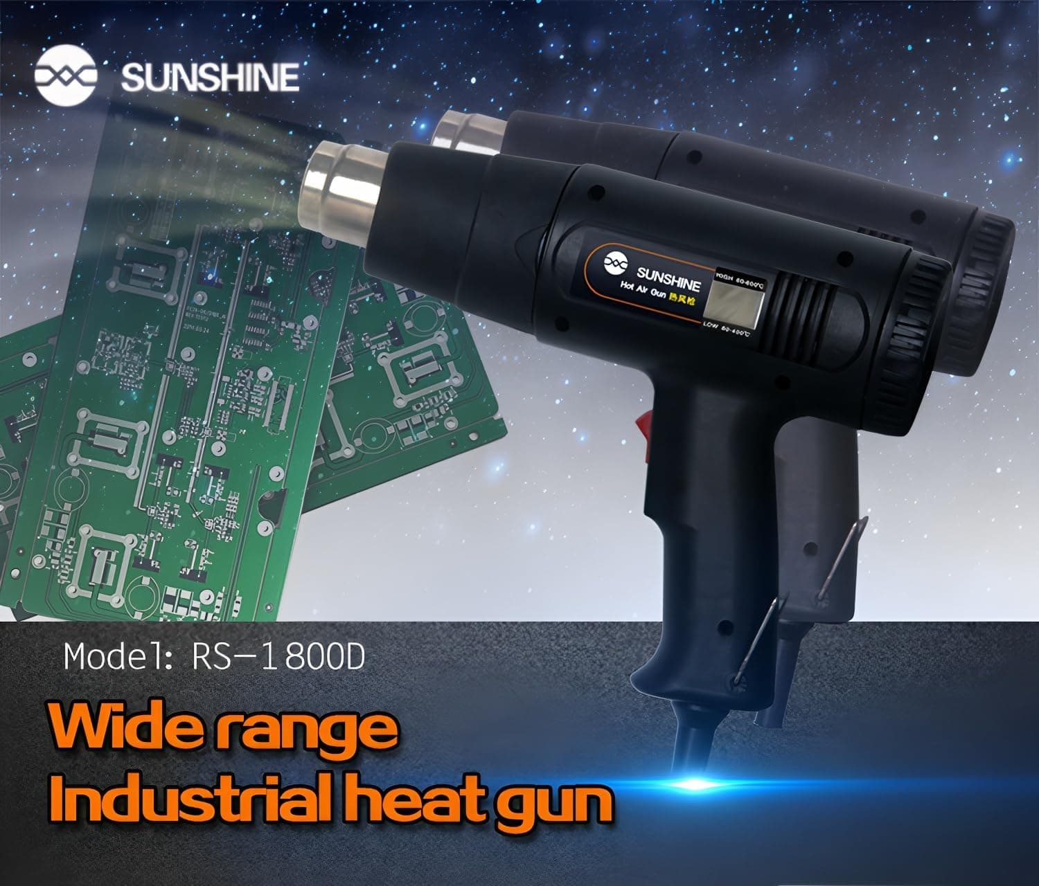 YuqiaoTime YQ-SUNSHINE-RS-1800D Reseña - Seleccionar imagen 3