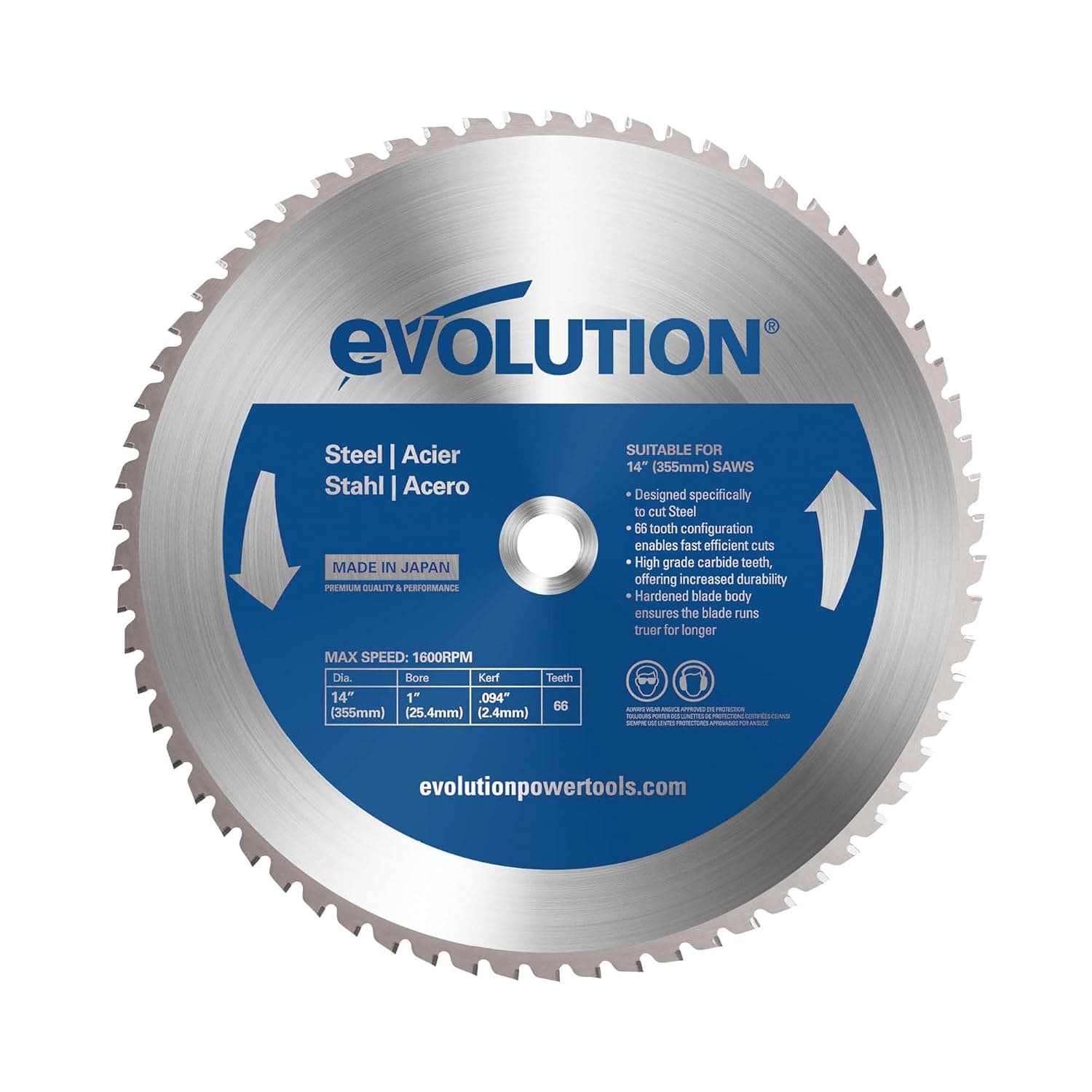 Evolution Power Tools 66TBLADE Reseña - Seleccionar imagen 1