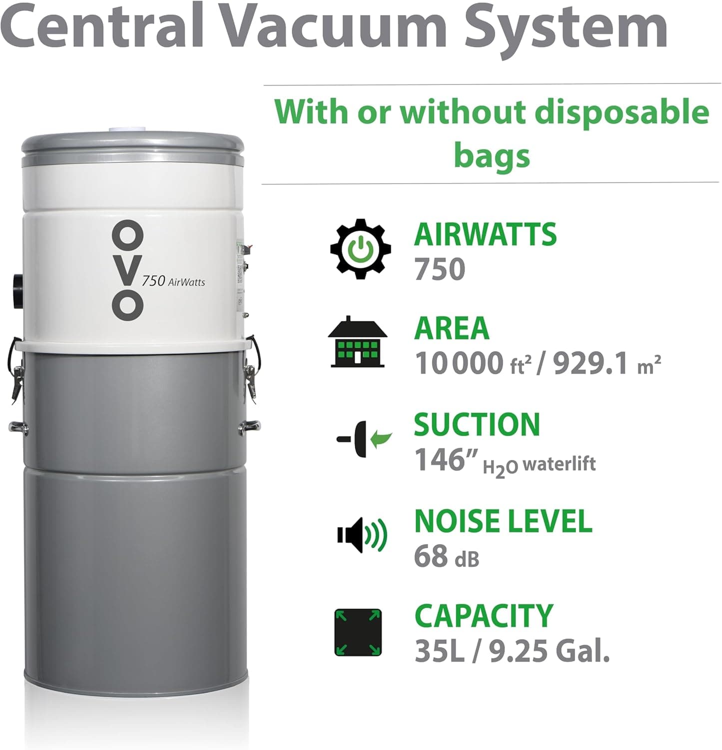 OVO central vacuum cleaner Testbericht - Bild auswählen 2