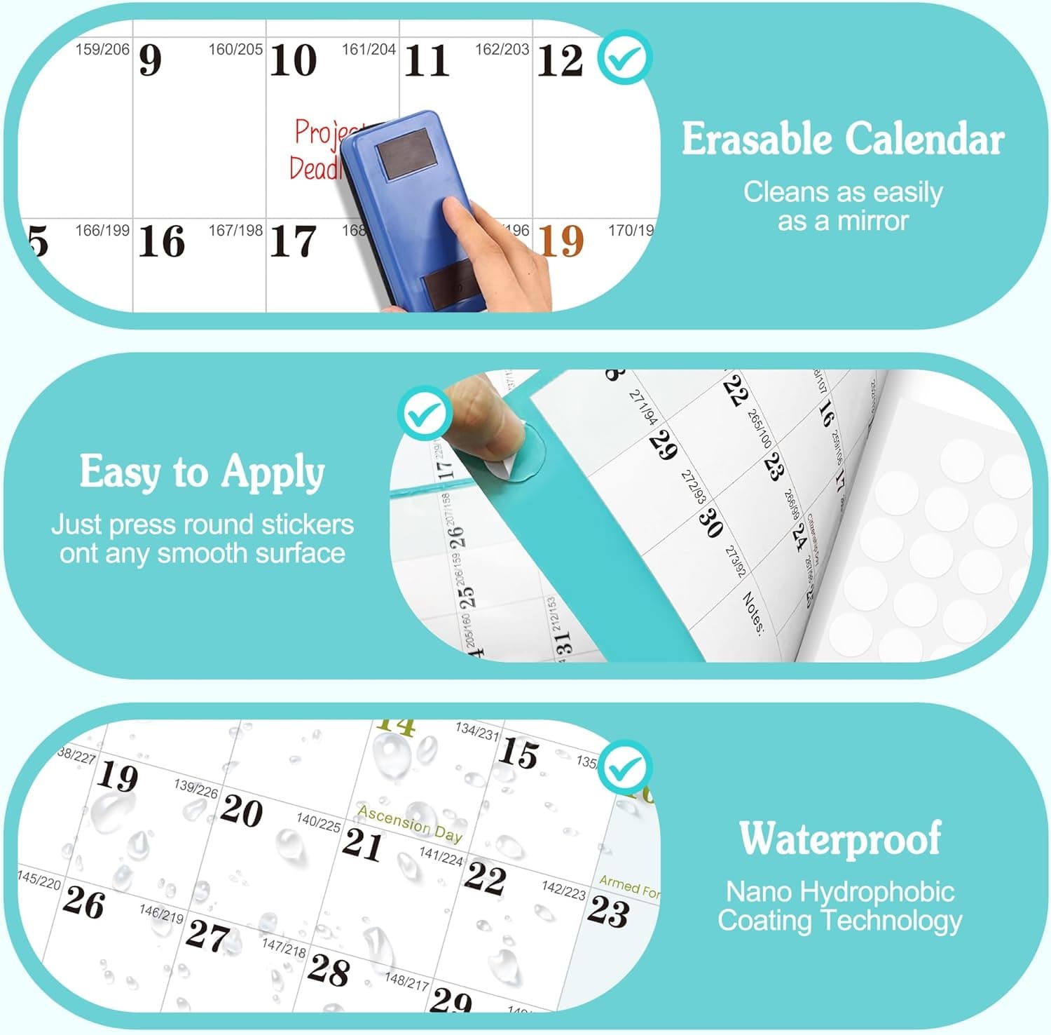 WishWeaver Cyan-CALENDAR-80120 Avis - Sélectionner l'image 2