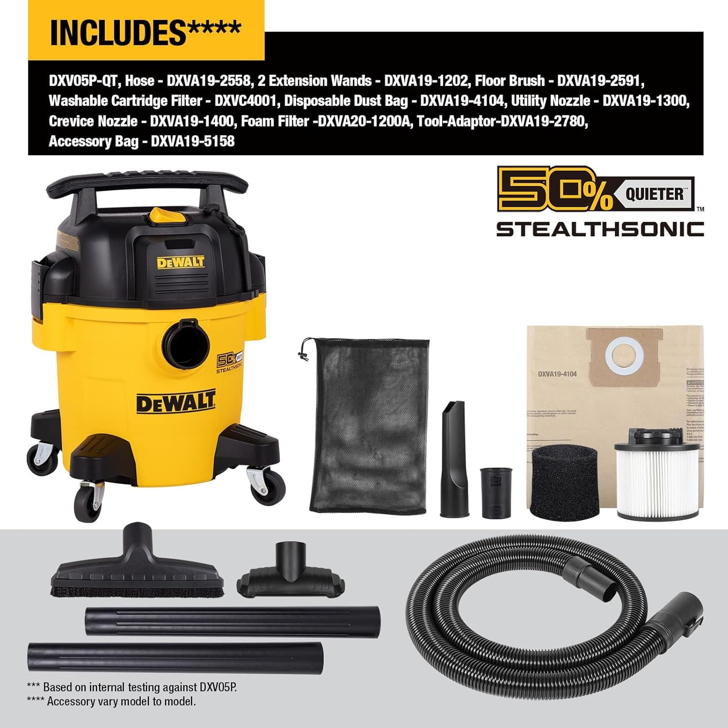 DEWALT DXV05P-QT Testbericht - Bild auswählen 2