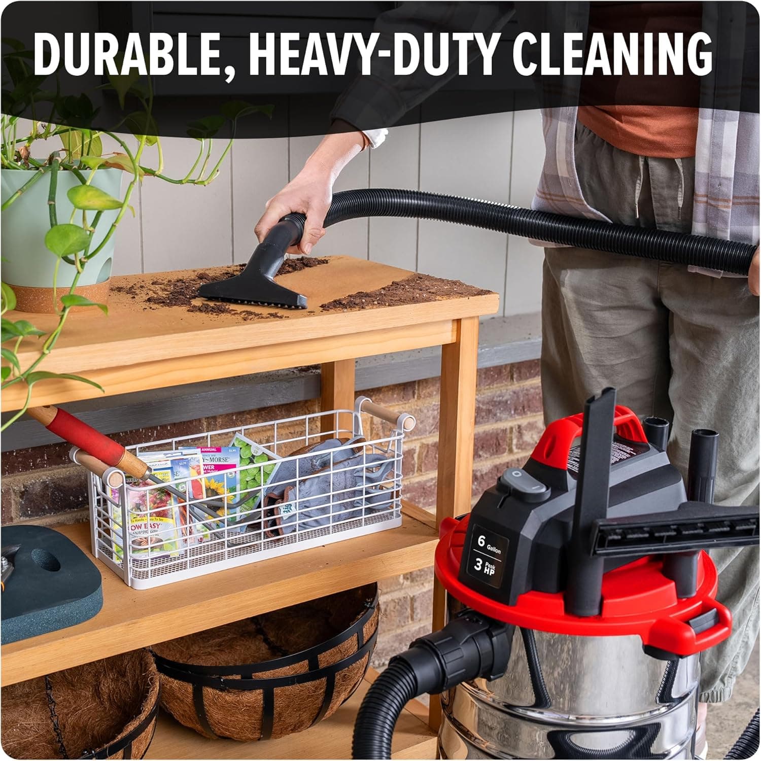 Dirt Devil Dirt Devil 6-Gallon Corded Wet/Dry Vacuum Avis - Sélectionner l'image 2