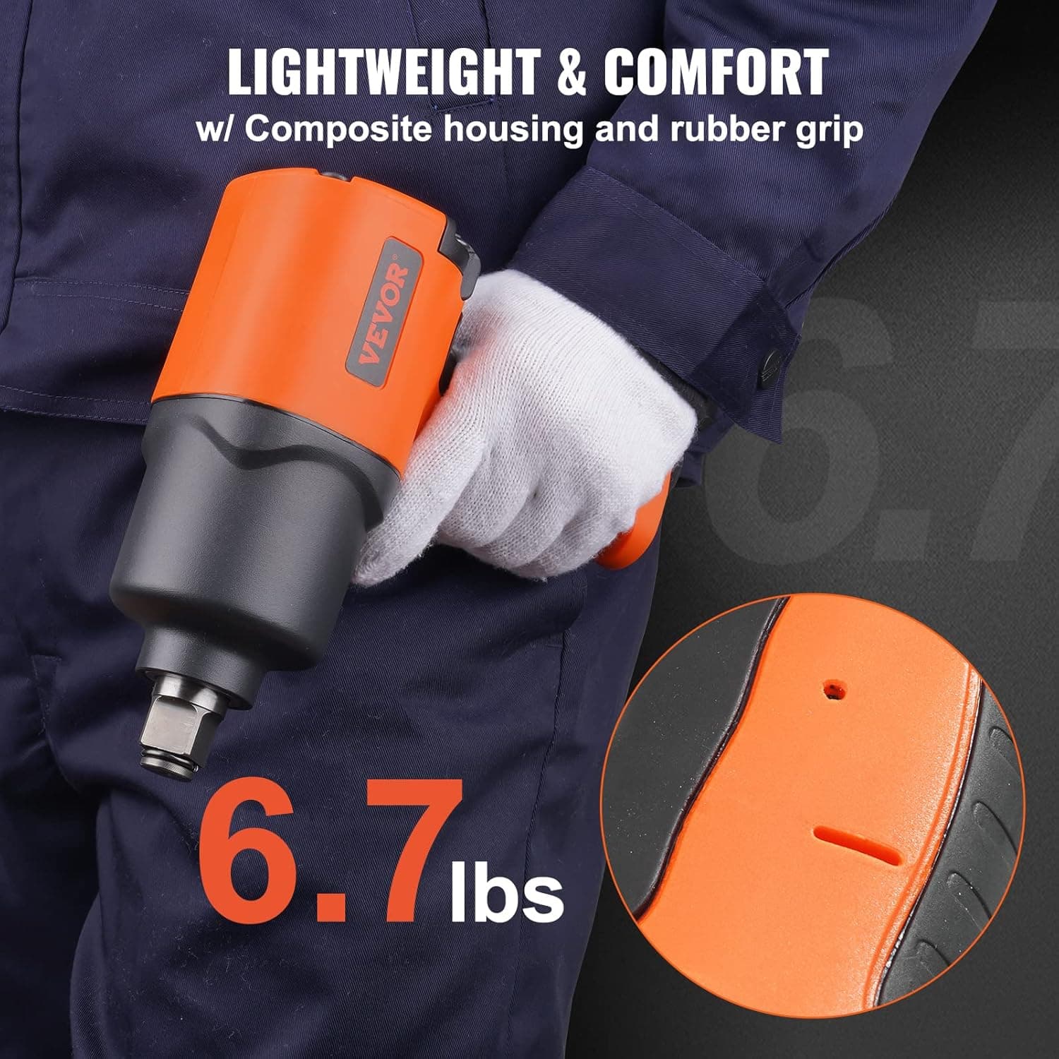 VEVOR 3/4-Inch Air Impact Wrench Recensione - Seleziona immagine 3