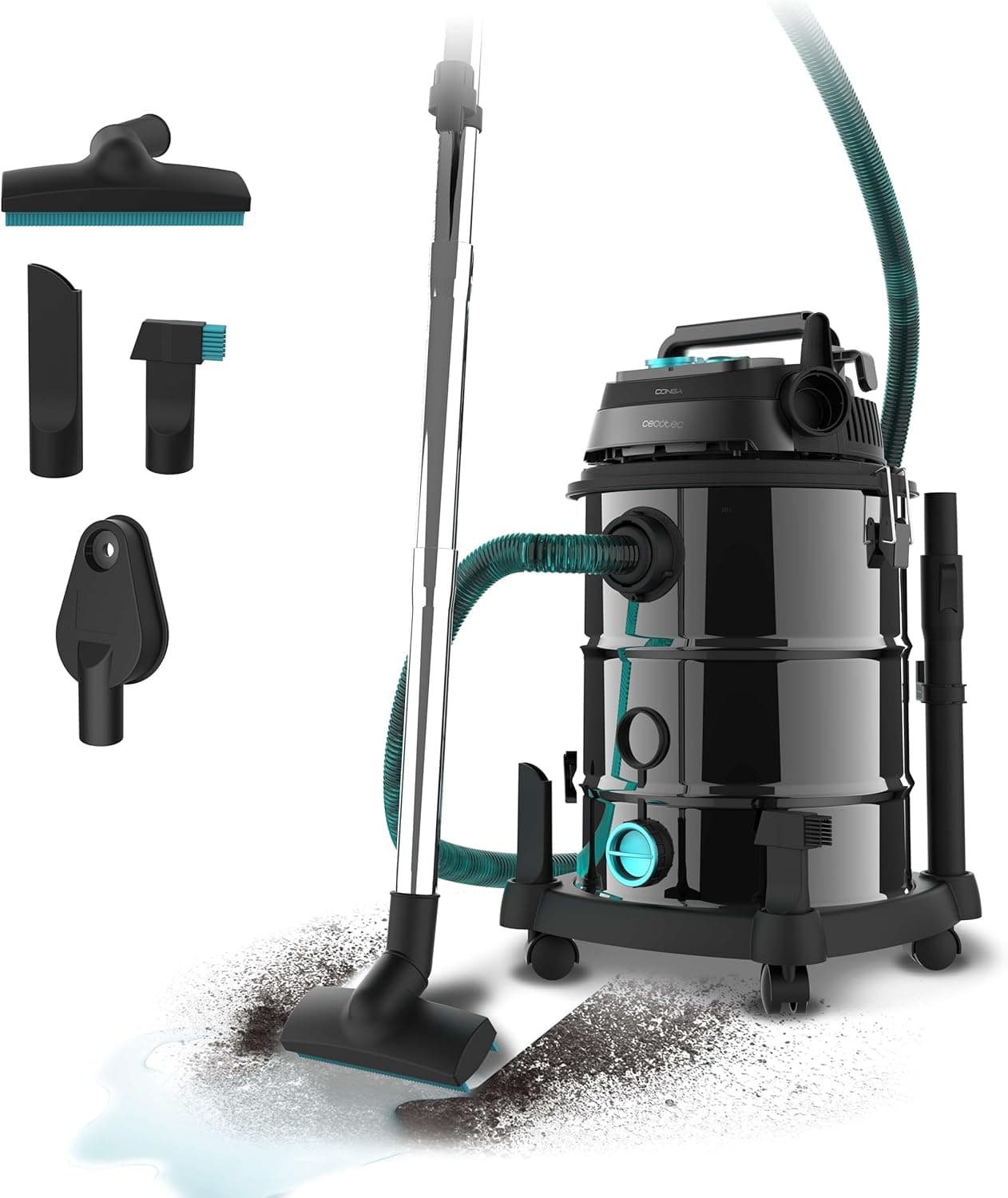 Cecotec Conga Rockstar Wet & Dry Steel Pro Tool Avis - Sélectionner l'image 1