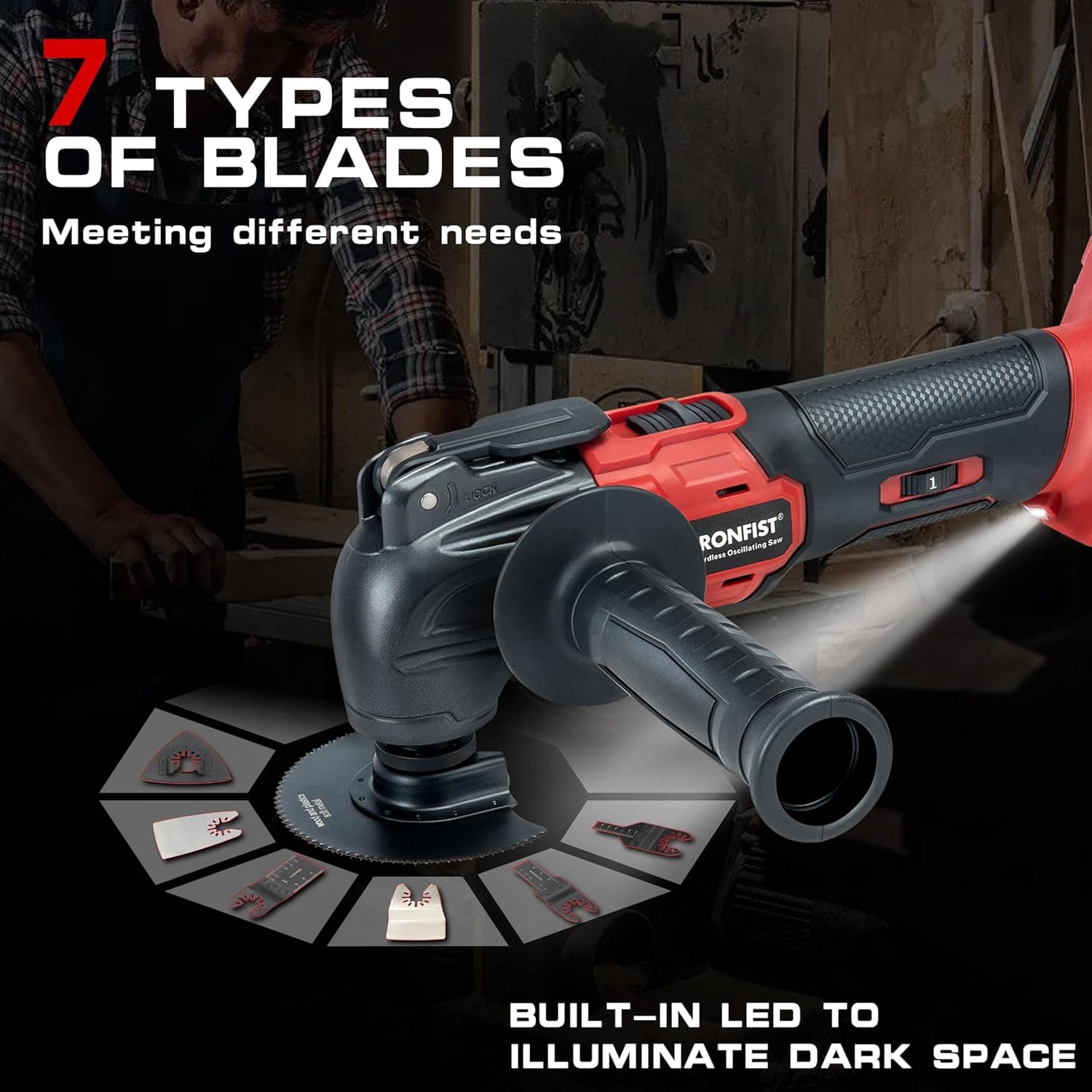 IRONFIST Oscillating Tools Testbericht - Bild auswählen 3