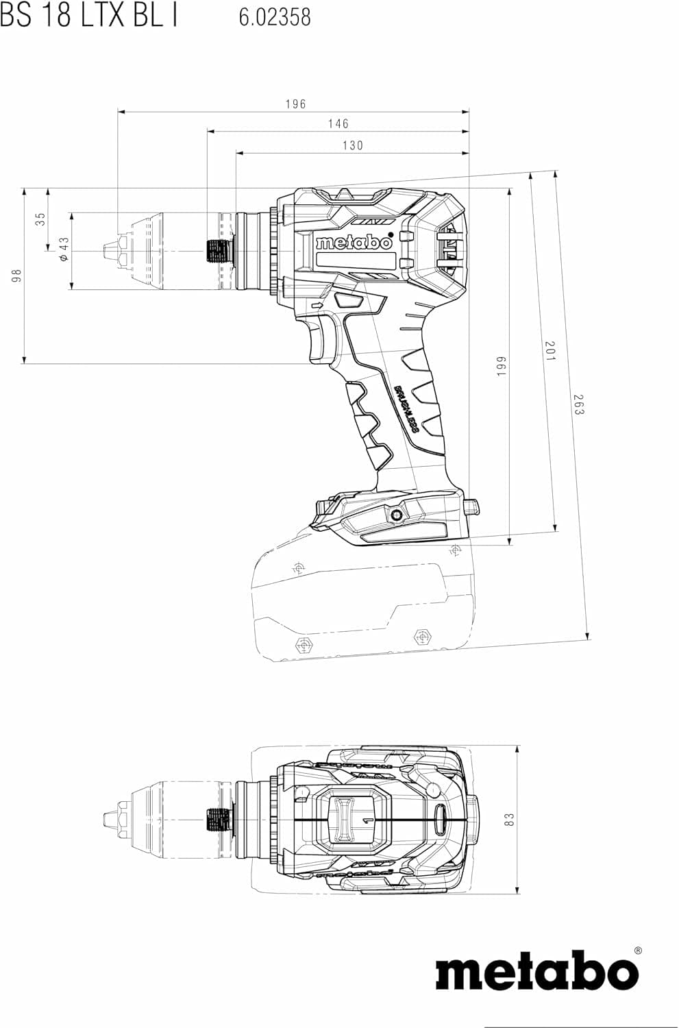 metabo 602358840 Avis - Sélectionner l'image 2