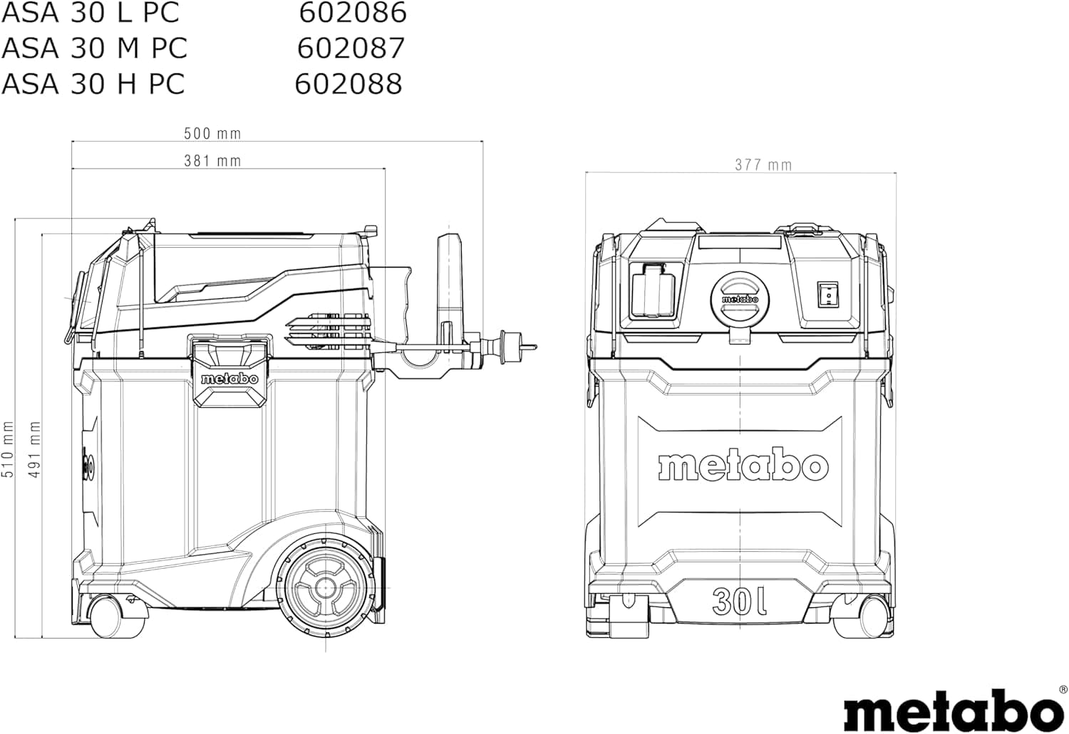 METABO ASA 30 L PC Testbericht - Bild auswählen 2